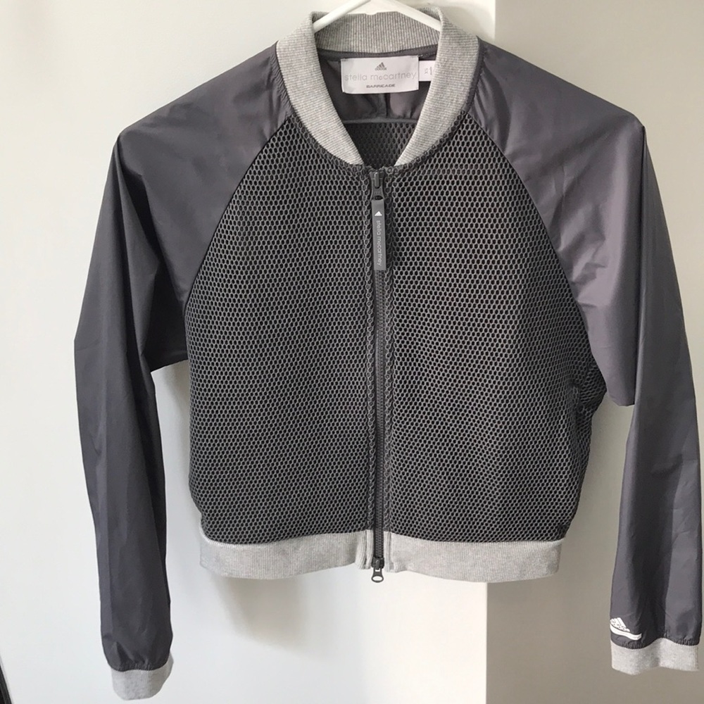 Adidas by Stella McCartney cropped windbreaker